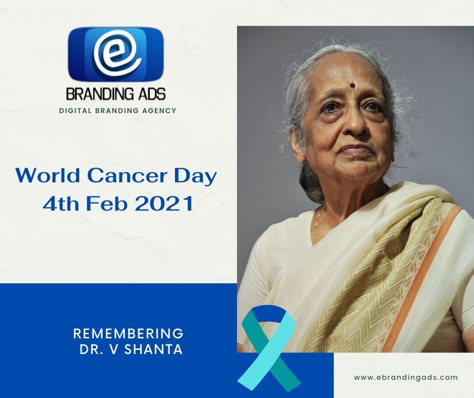 Dr V Shanta - Cancer Day